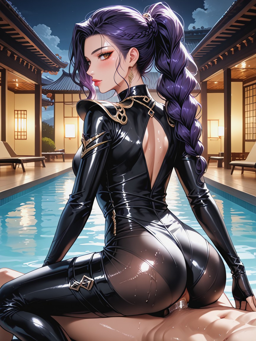 Centre Part Hair, Comma Hair, Duo Hentai AI Porn