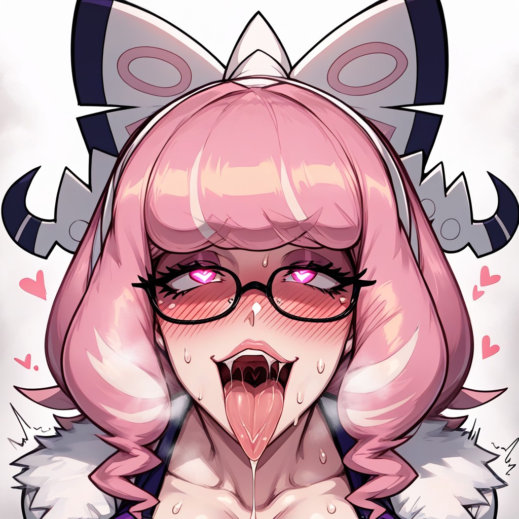 Smiling Mouth Open, Sweaty, Highres AI Porn