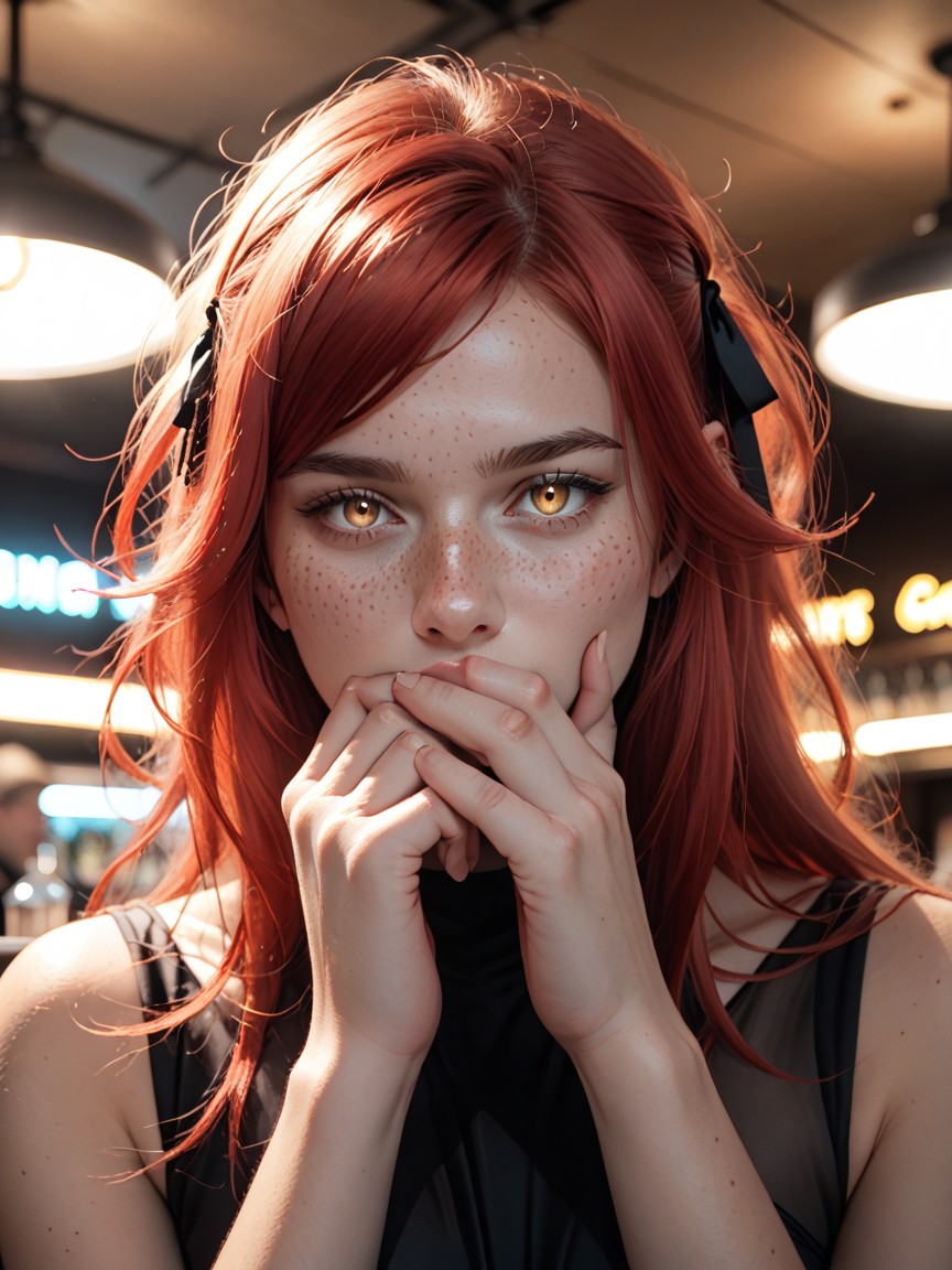 Sweetest Girlfriend In The World, Close Up, Looking At Viewer AI Porn
