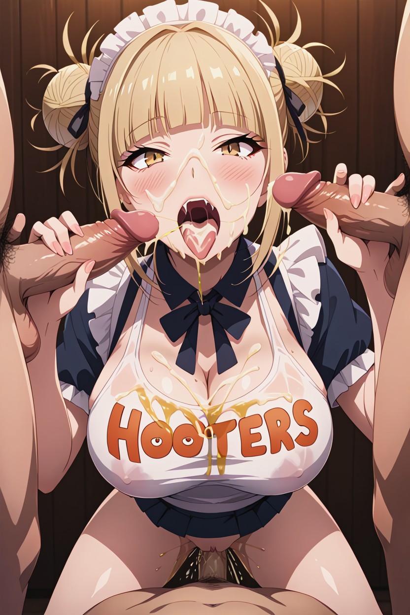 Males Pee On Women Face, Massive Cum Shot, Mouth Full Of Piss Hentai AI Porn
