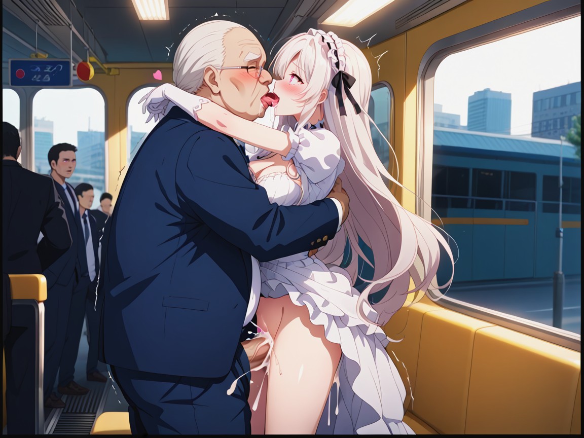 Rough Gangbang, Hugging Tightly, Hug Hentai AI Porn
