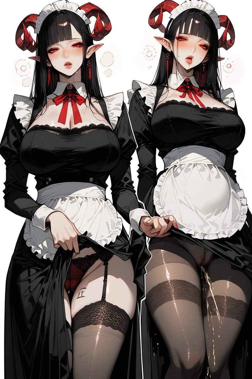 Elf, Multiple Views, Standing Hentai AI Porn