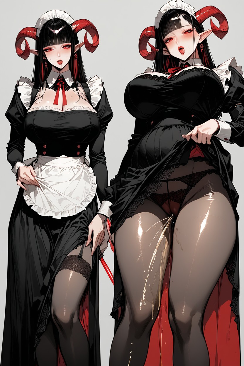 Drooling, Detailed, Thick Hentai AI Porn