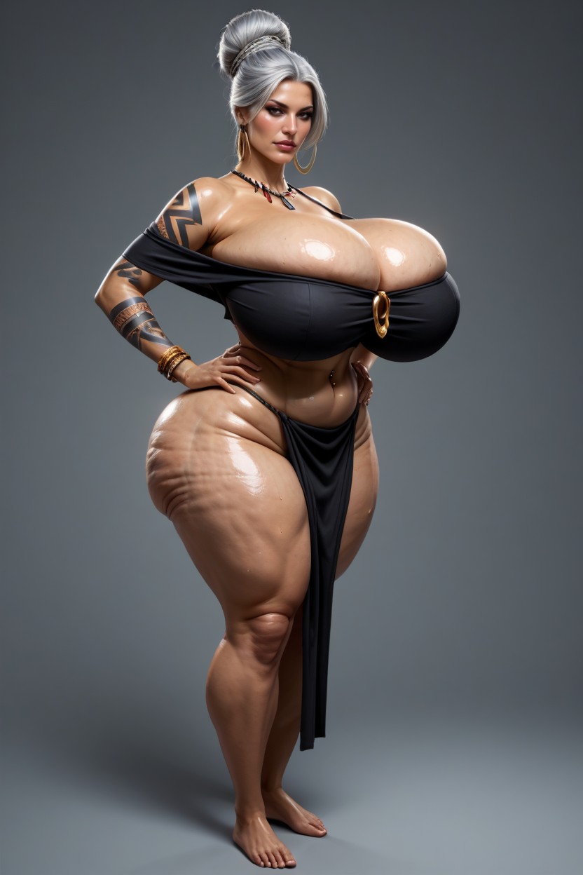 Black Eyes, 50+, Wide Hips Hentai AI Porn