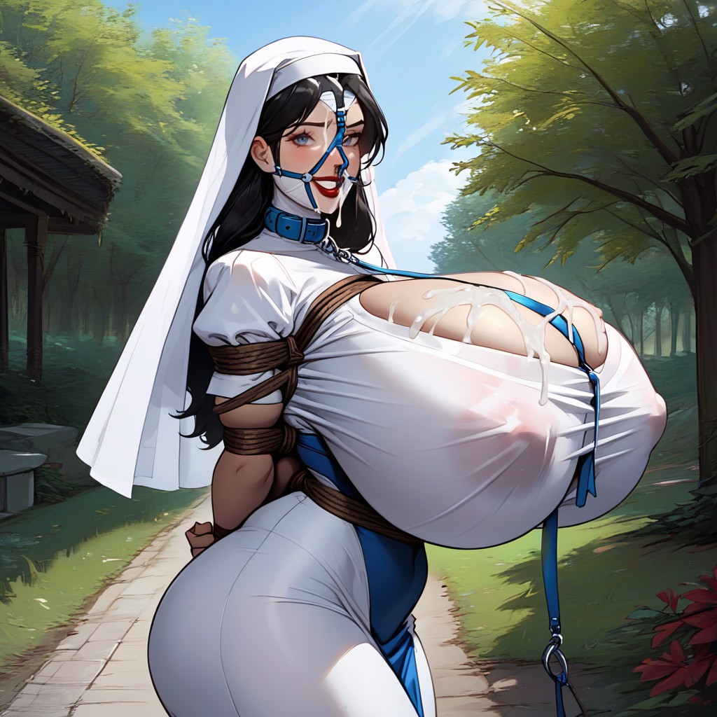 Ultra High Details, Extremely Large Ass, Close Up AI Porn