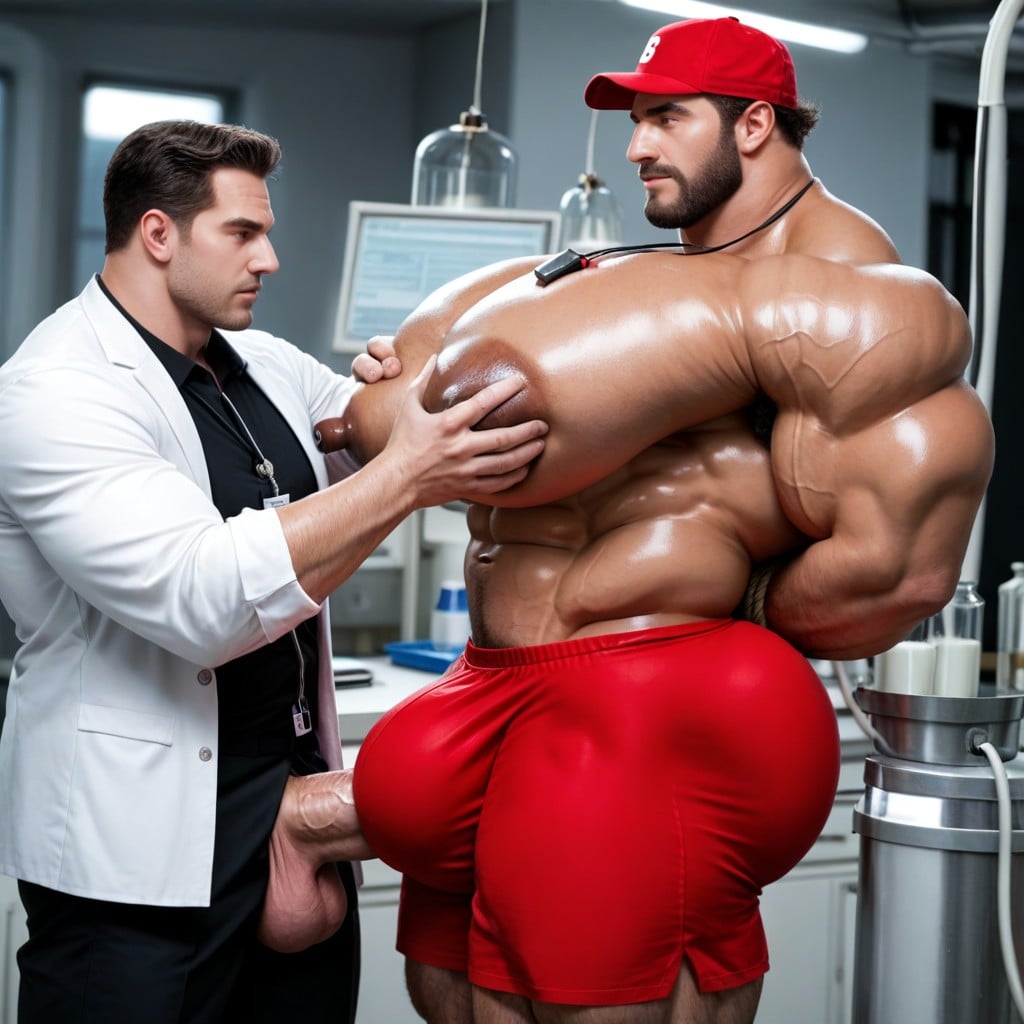 Squeezing Boobs Together, Gigantisch, 18+ KI Schwulenporno