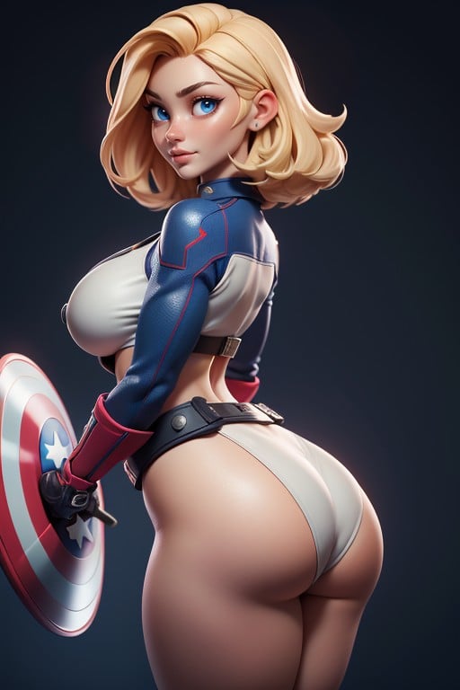 Correct Body Proportions, Sexy, Curvy Hips Hentai AI Porn