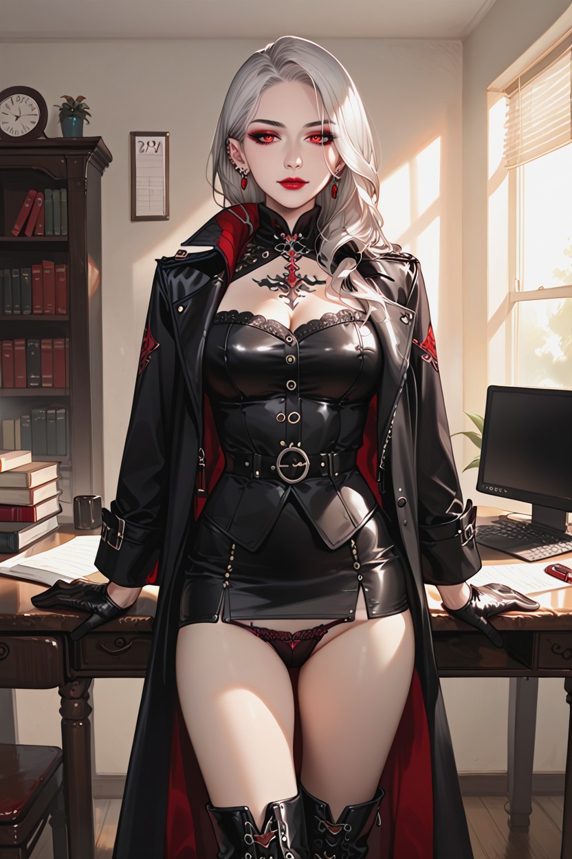 25+, Leather Gloves, Gentleman Hentai AI Porn