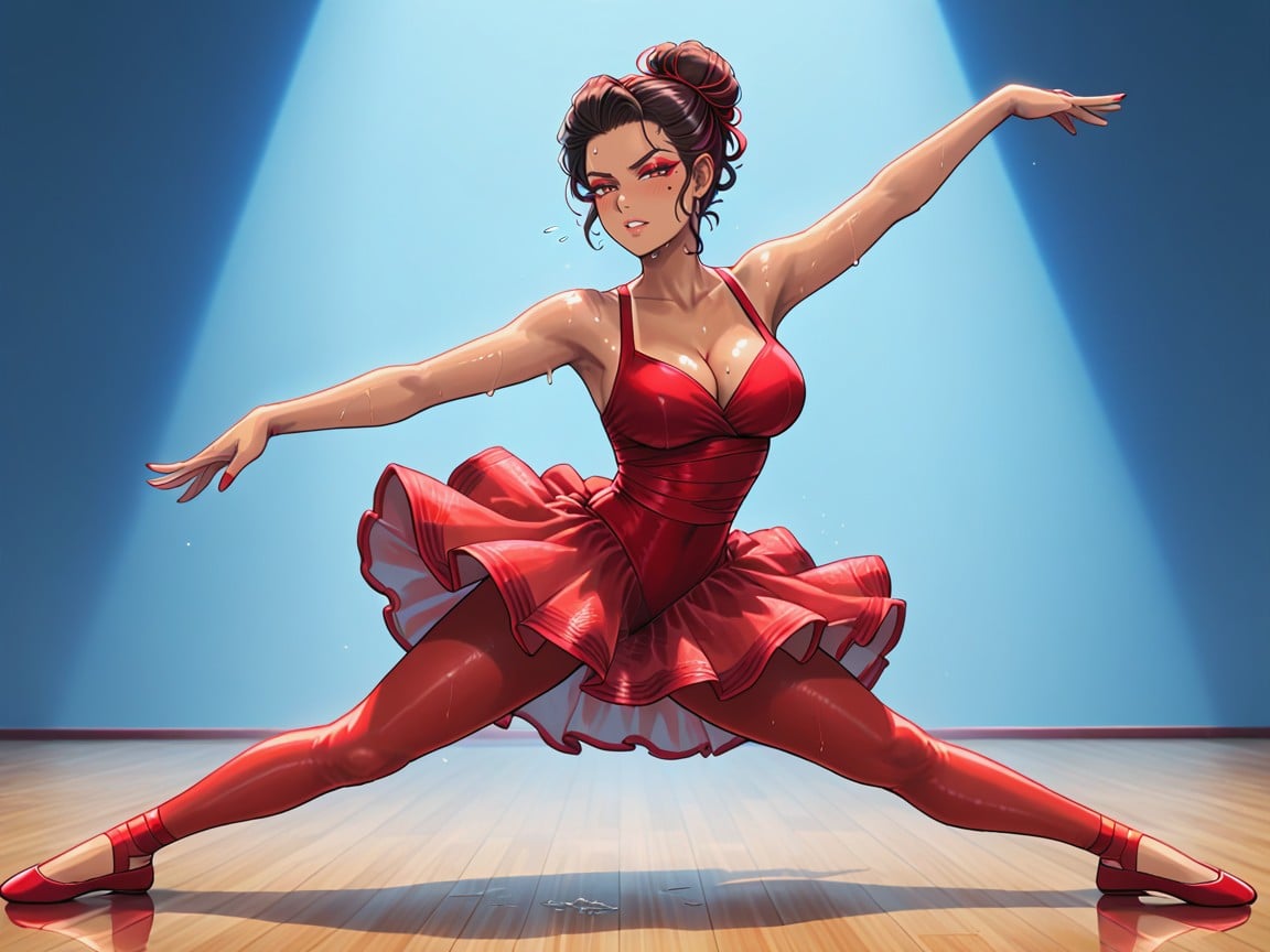 18+, Ballet Instructor, Latina Hentai AI Porn