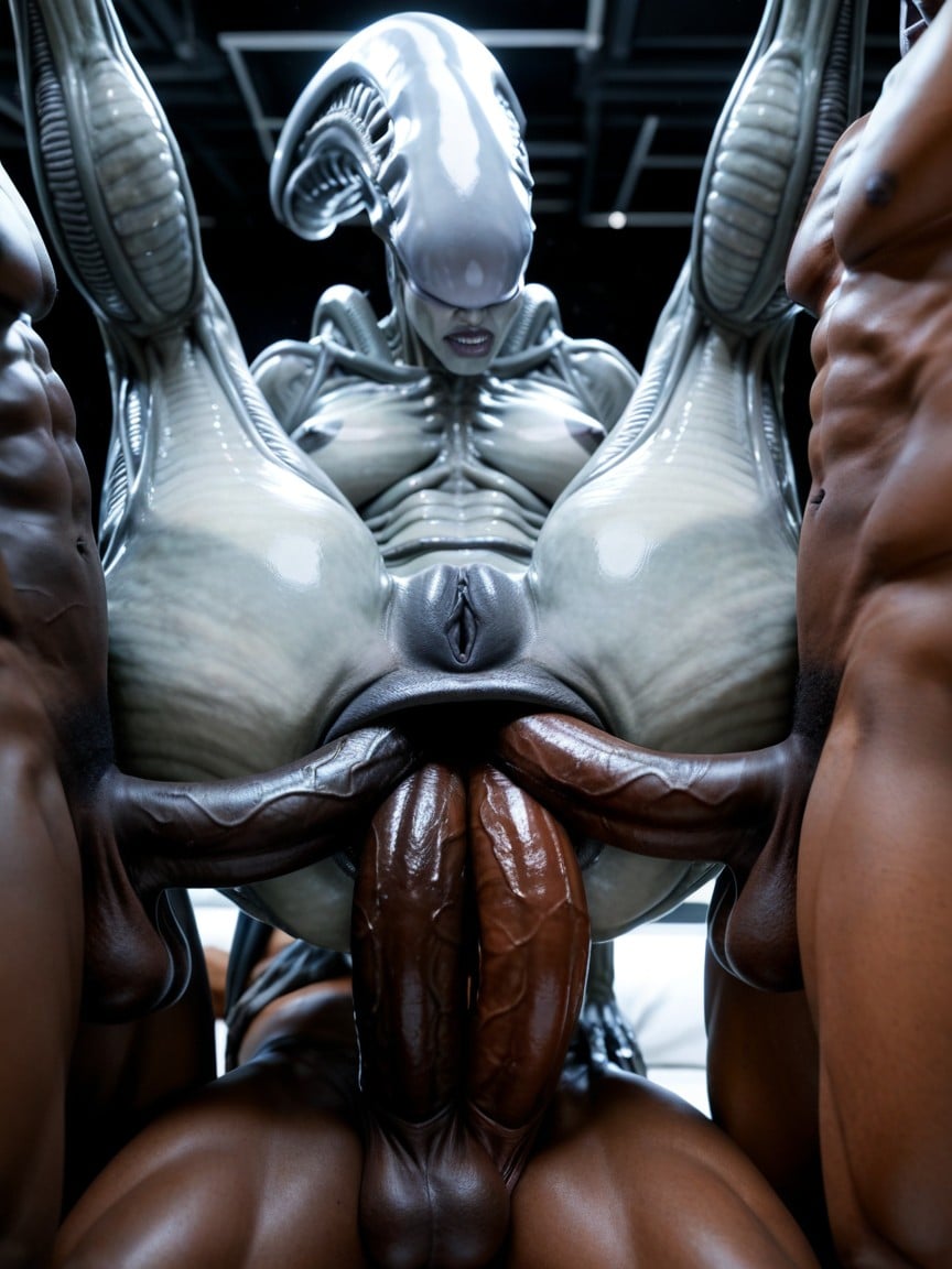 Angry, Alien Female Creature, Alien Woman Monster AI Porn