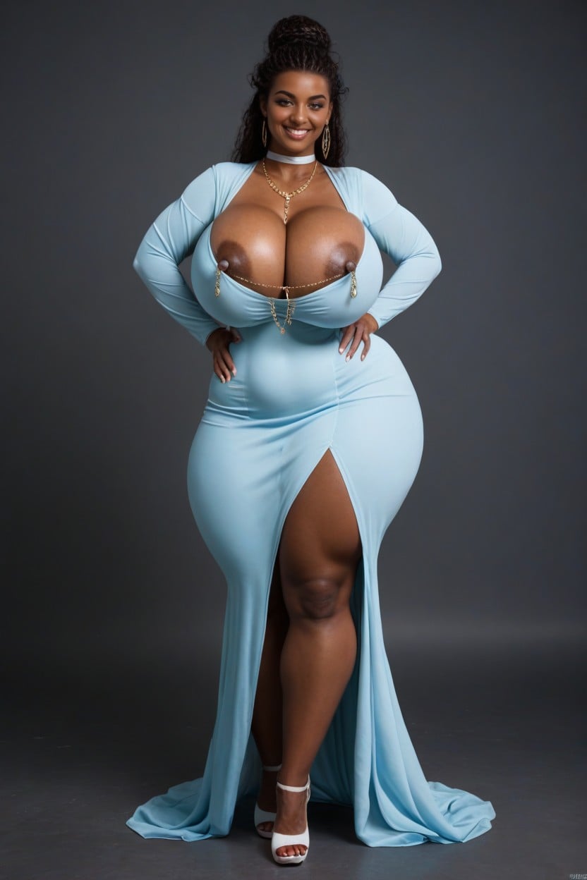 Seductive Body, Hips, Super Beautiful Face AI Porn