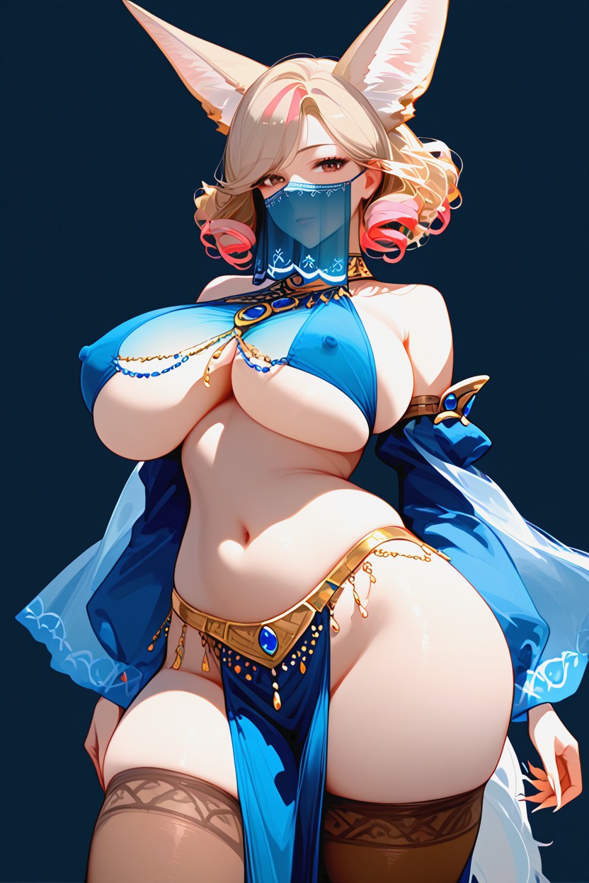 18+, Detached Sleeves, Drooping Breasts Hentai AI Porn
