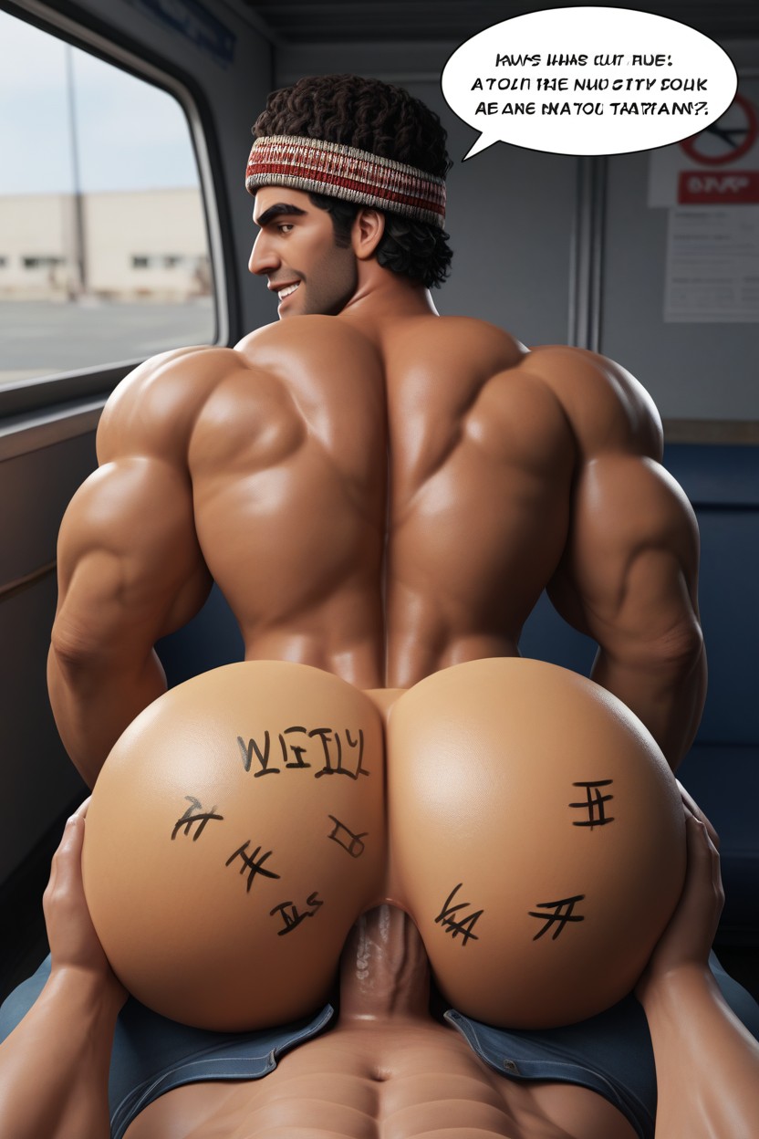 Body Writing On Ass, Aztec Bottom, Hole Has Sentient Anal Walls Inside That Love To Milk White Men Until They Die From The Unimaginable Pleasure AI Gay Porn
