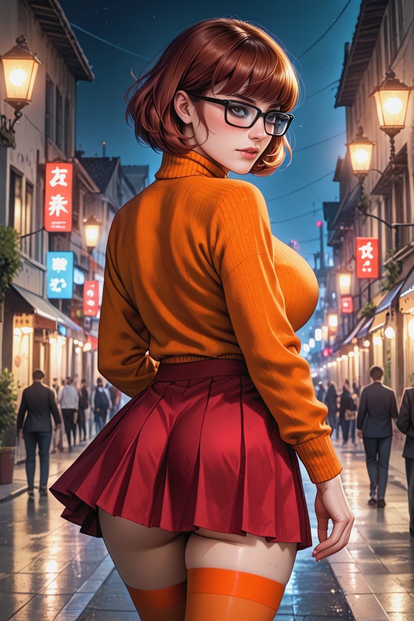 Sexy Legs, Detailed Face, Hyperrealistic Hentai AI Porn