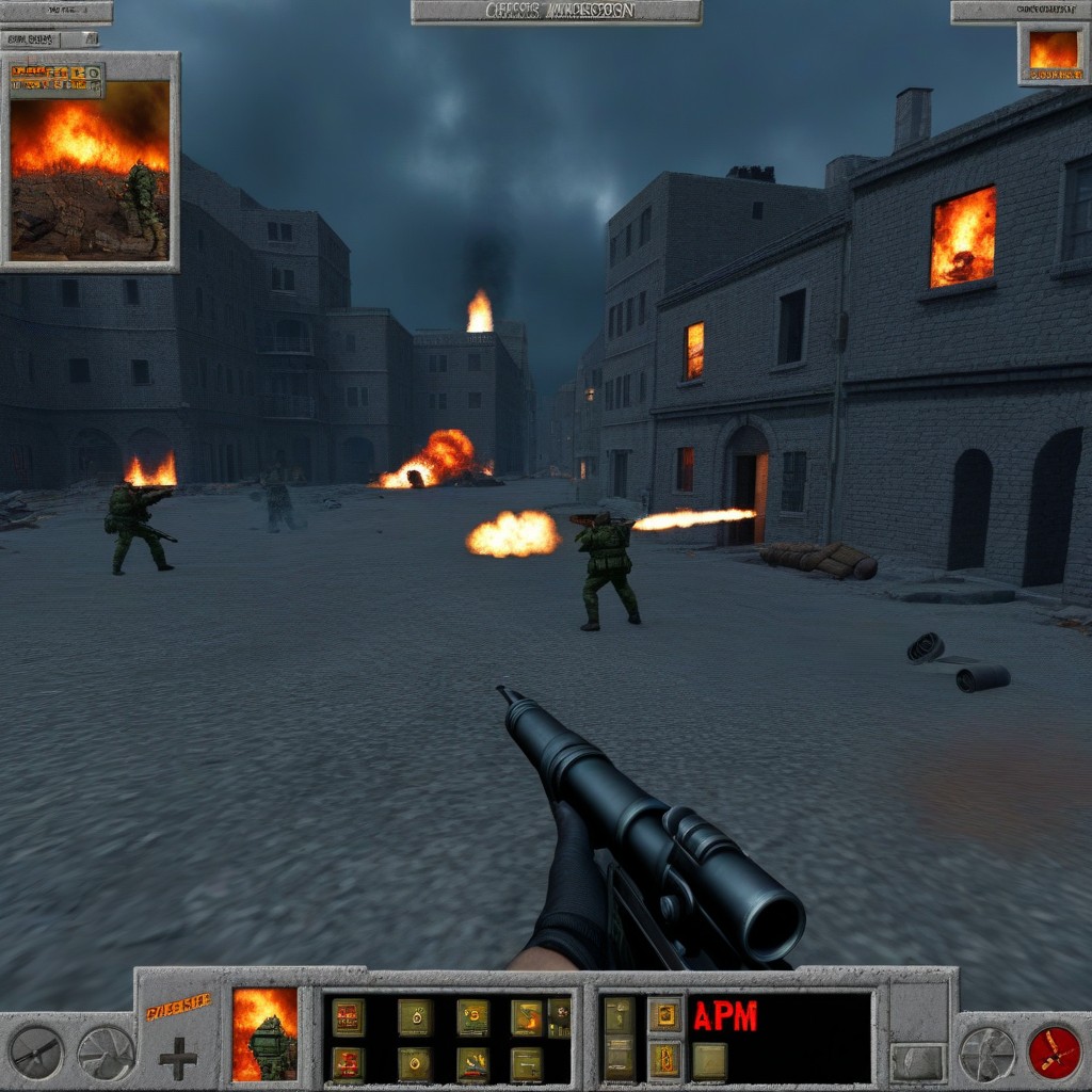 Woorm Using Bazooka In Woorms Armageddon, Classic Woorms Armageddon Game, Create Screenshot From Classic Woorms Armageddon Game AI Porn