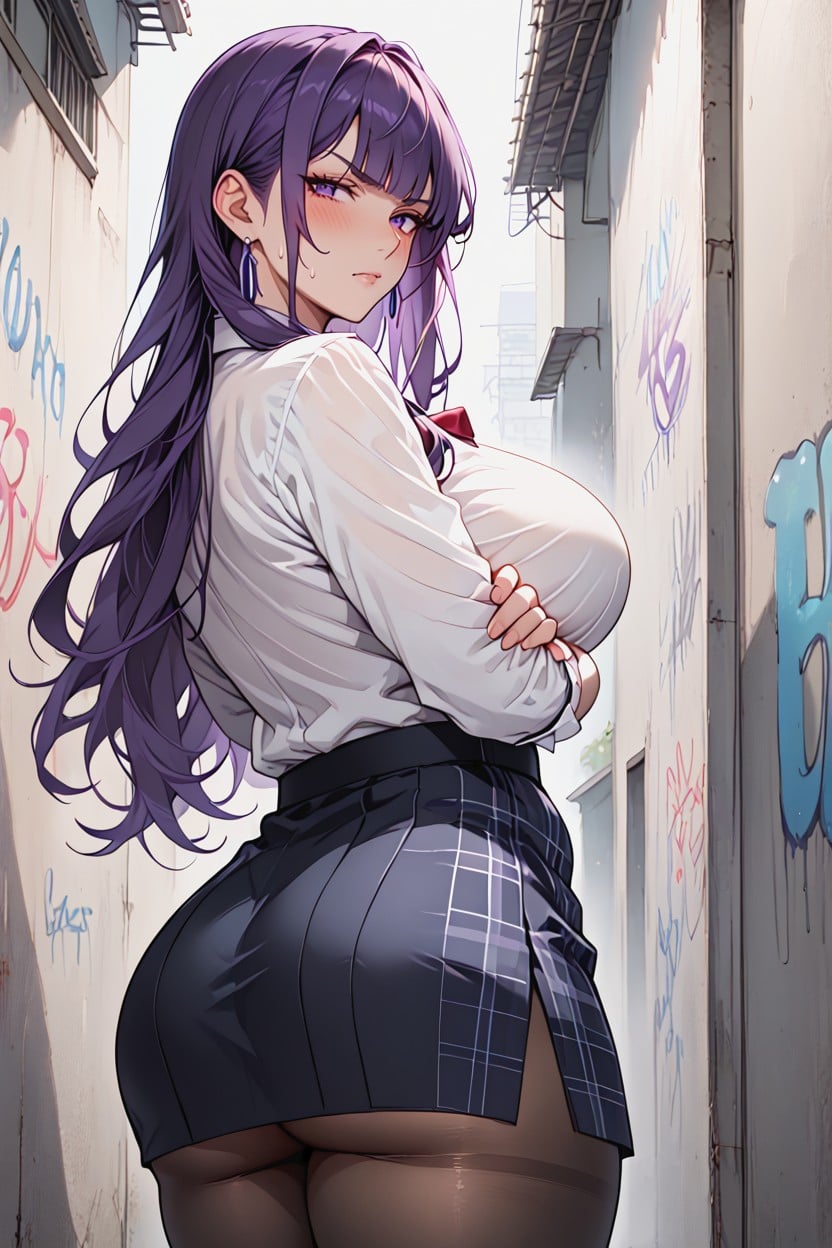 Thick Thighs, Exhibitionism, Ultra Hd Hentai AI Porn