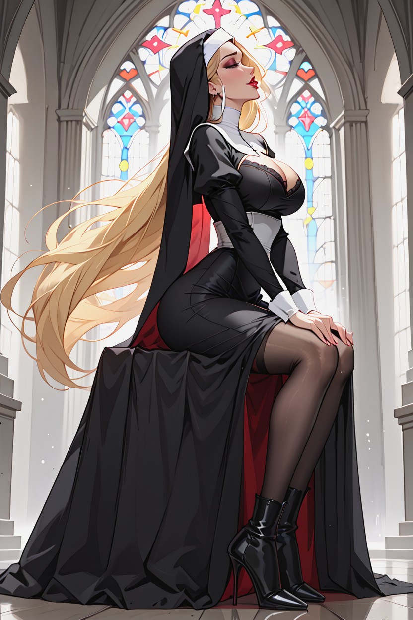 Faceless Male, High Resolution, Extreme Bounce Lines Hentai AI Porn