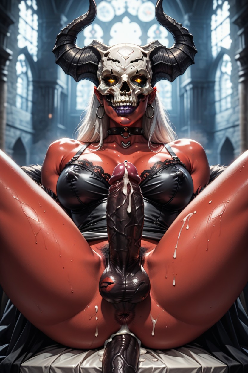 Black Body Stripes, After Sex, Perfect Cock Shemale AI Porn