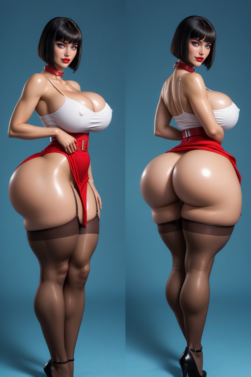 Heroic Position, 18+, Extremely Compressed Boobs AI Porn