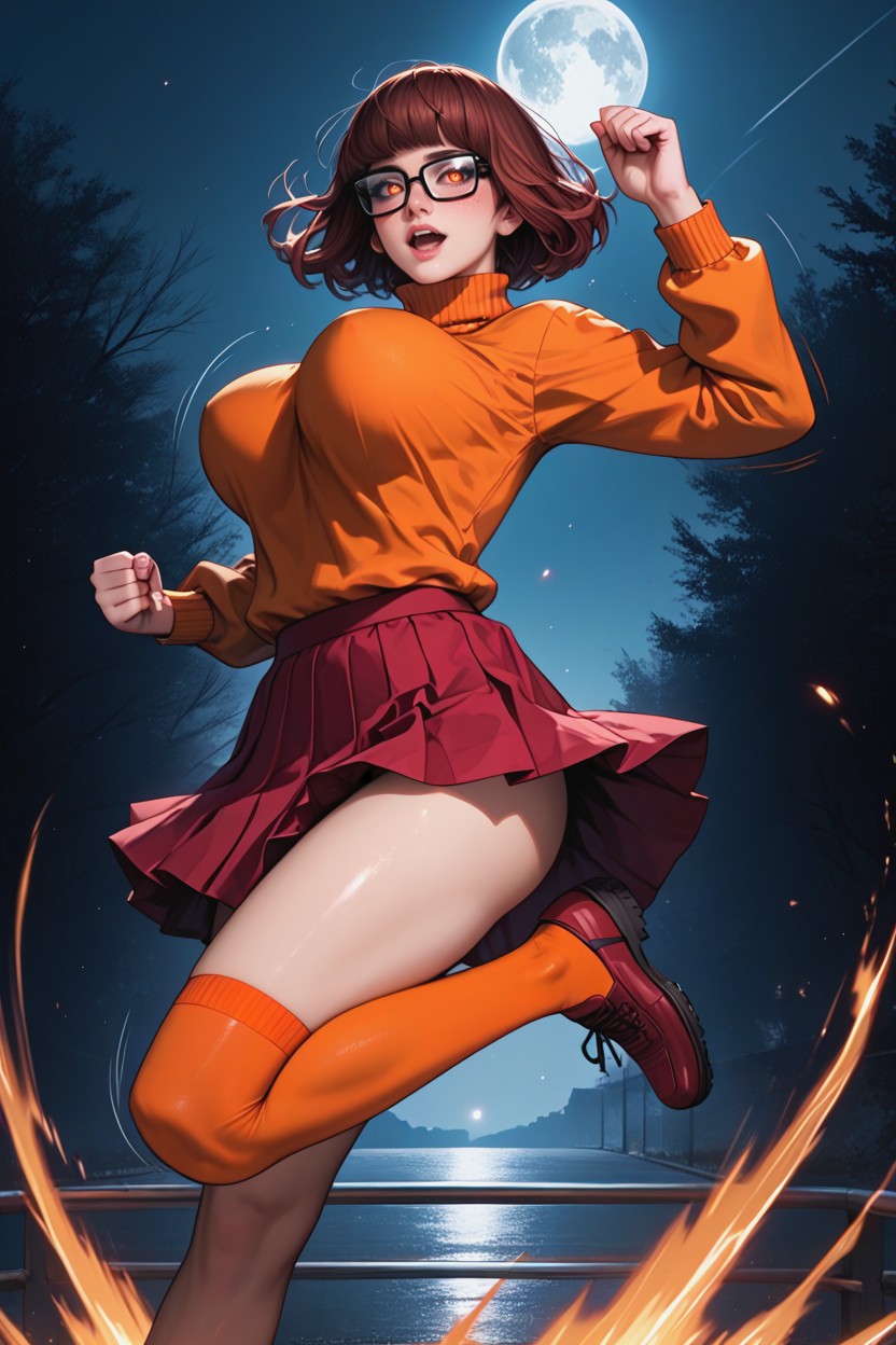 Thick Eyelashes, 25+, Running Fast Hentai AI Porn
