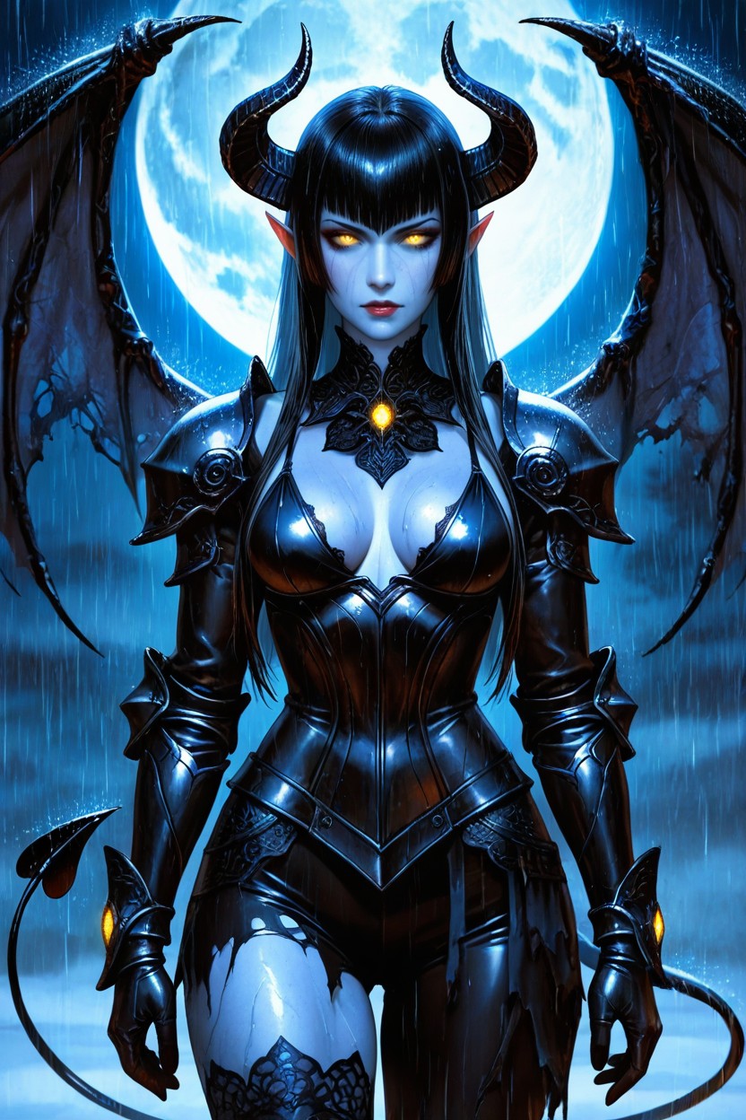 Blue Light, Gothic, Lean Body Porno IA