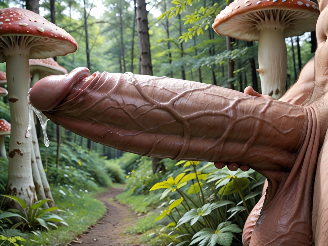 Thick Glans, Gigantesco, Hyper Realistic Porno gay IA