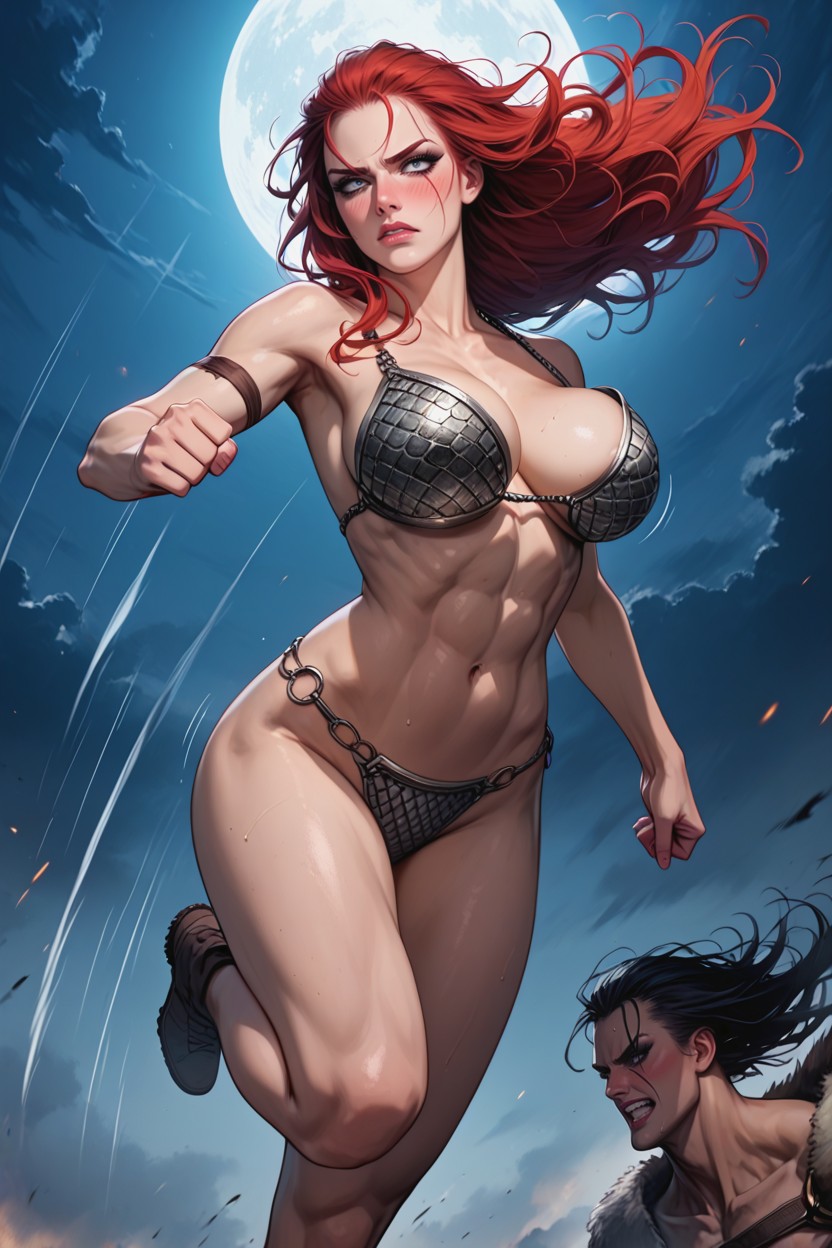 Reflective Shiny Skin, Bright Eyes, Night Hentai AI Porn