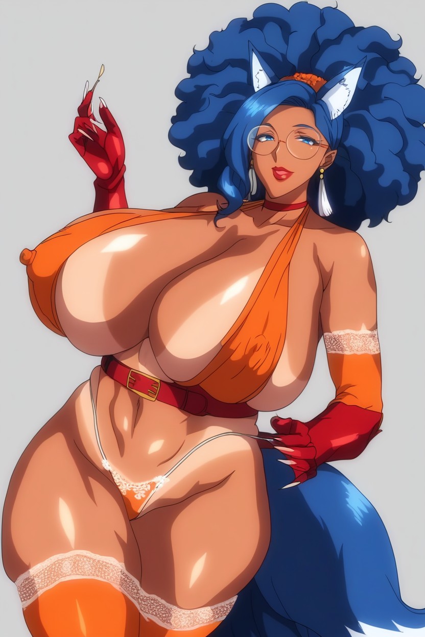 Cowboy Shot, Bluefox, Afro Hentai AI Porn