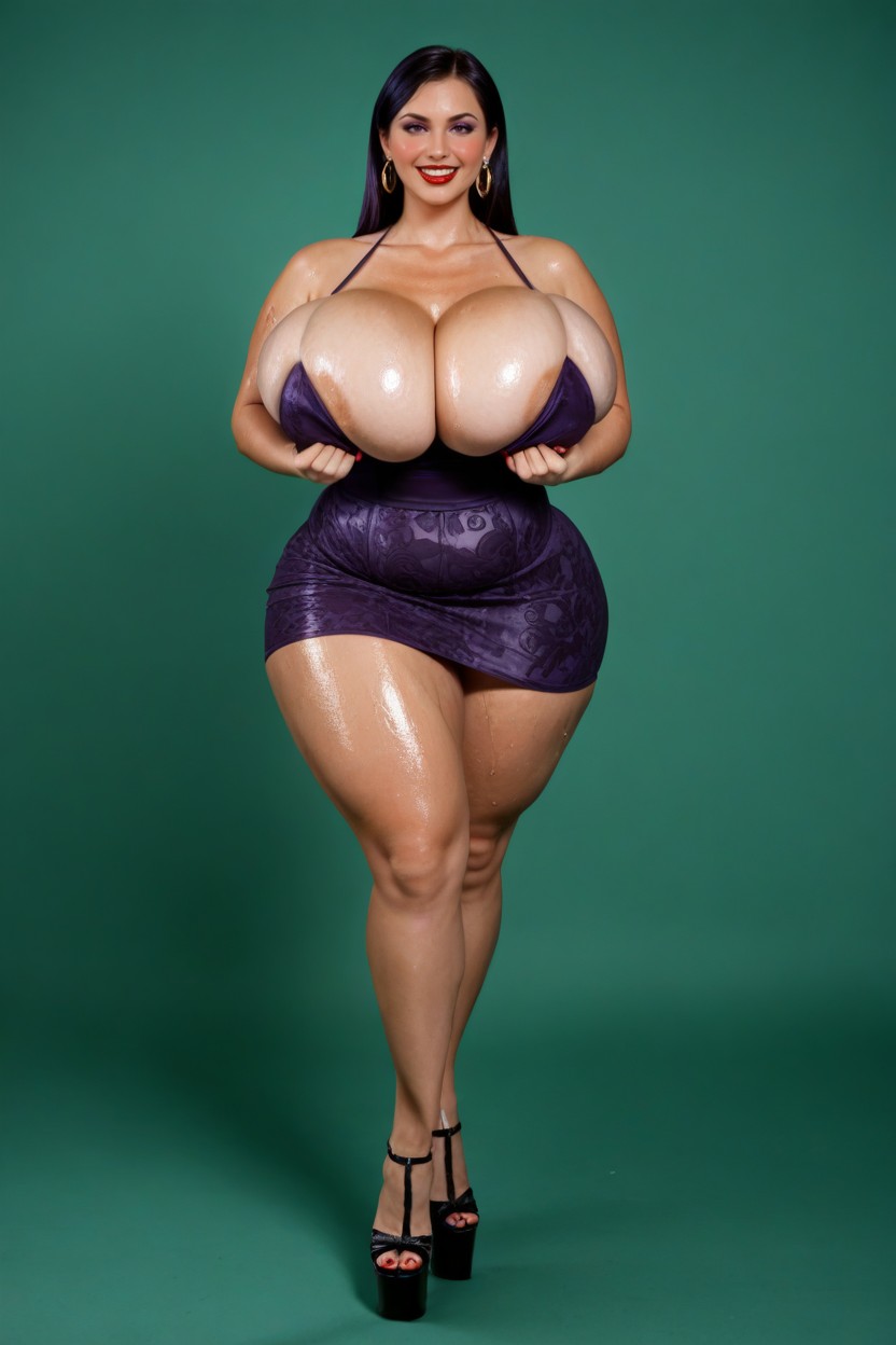 Standing, Subtle Upskirt, Ssbbw AI Porn