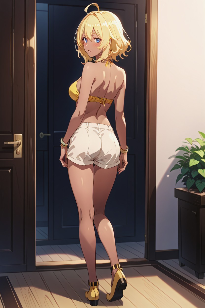 Pelo Largo, Full Body, Skinny Hentai AI Porn