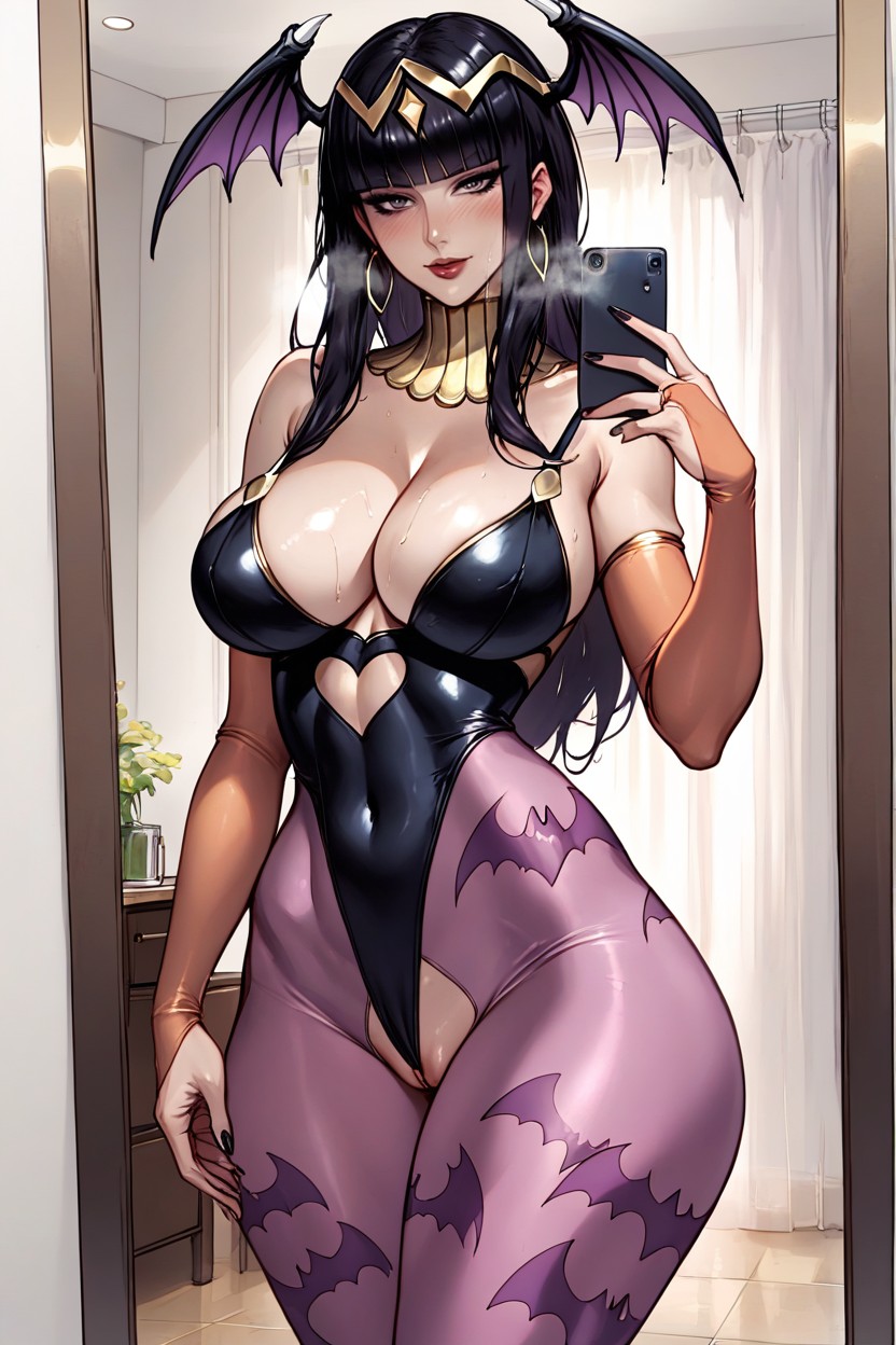 Perfect Anatomy, Wide Hips, Motherly Face Hentai AI Porn