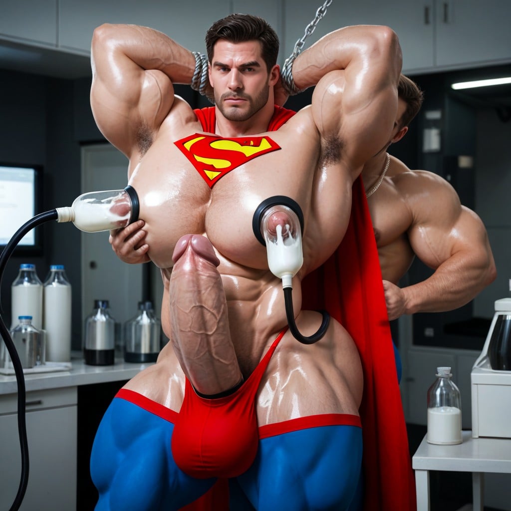 Superman, Gigantesque, Rough Squeeze Porno IA Gay