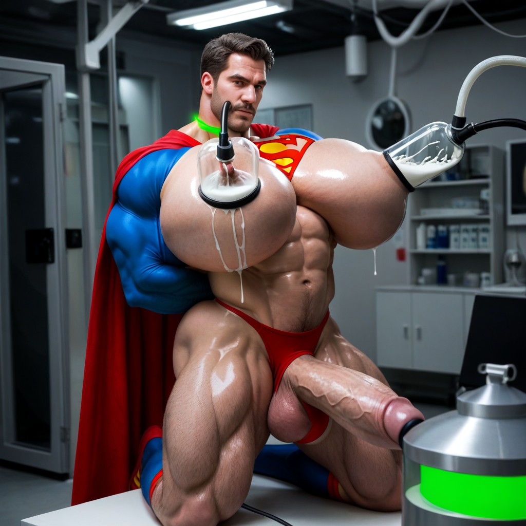 Lactation, Gay Pornhyper Breasts, Hyper Pecs Porno IA Gay