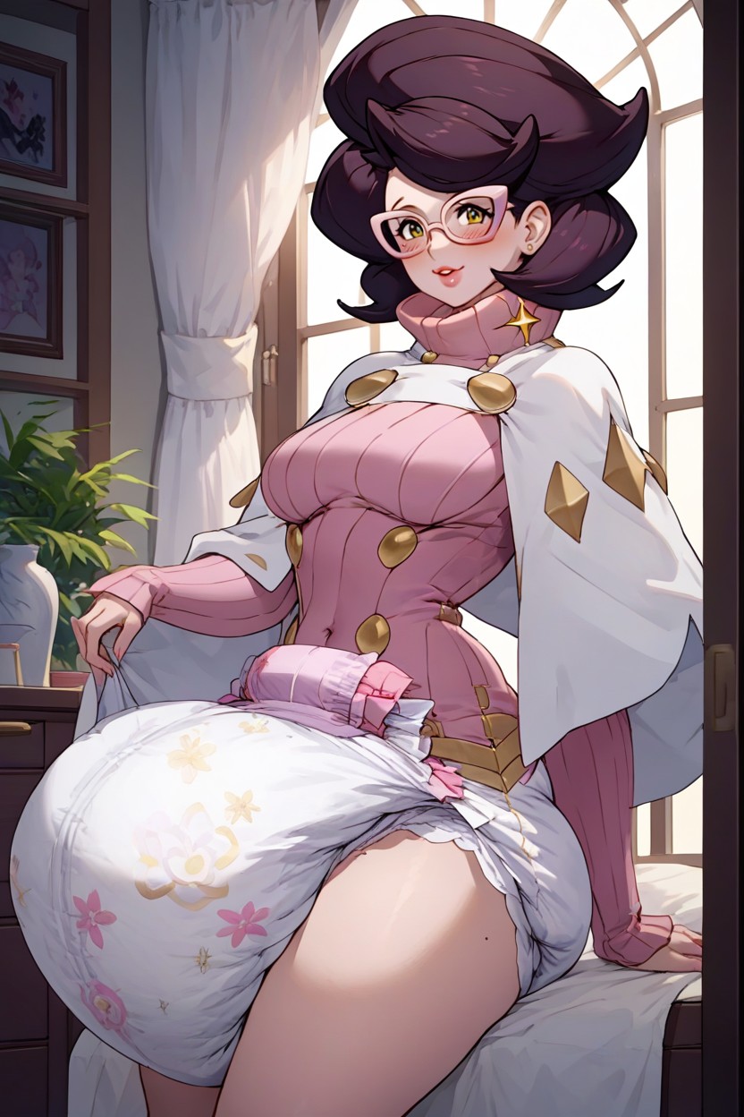 Puffy Lips, Wicke Hair, Wicke AI Porn