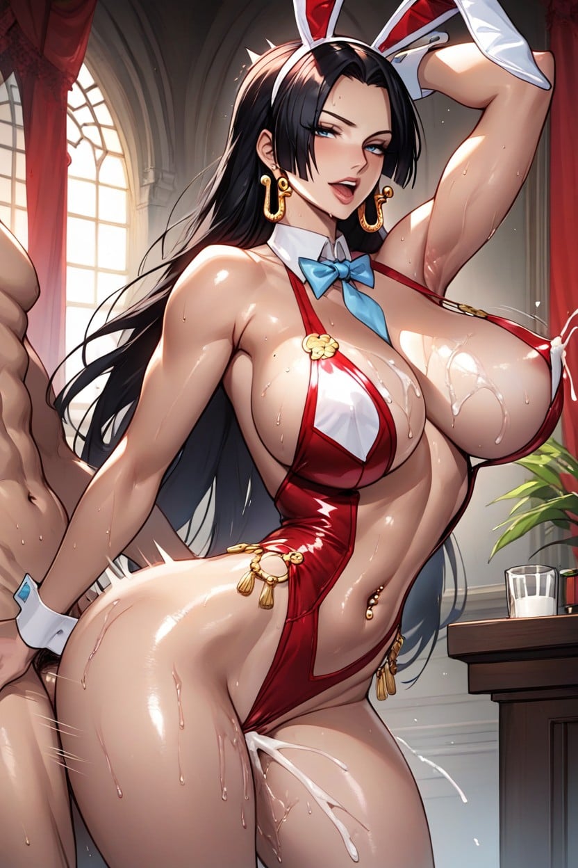 Busty, Boa Hancock From One Piece, Curvy Female AI Porn