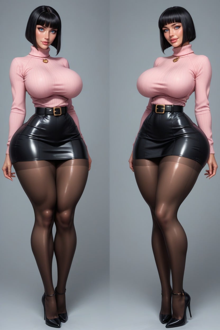 Model Pose, Extremely Bulge Ass, Extremely Squeeze Ass AI Porn