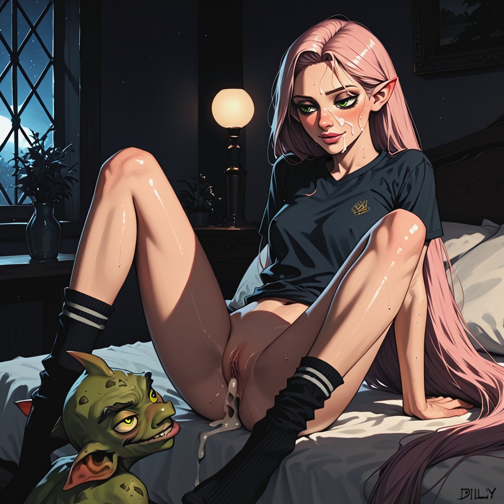 Skinnyhip, Rapunzel, Pussy Juice Hentai AI Porn