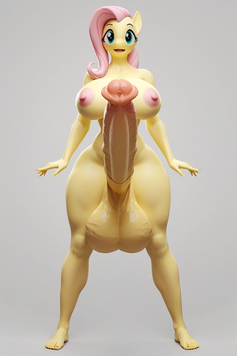 Small Ass, 25+, Hyper Sized Penis AI Porn