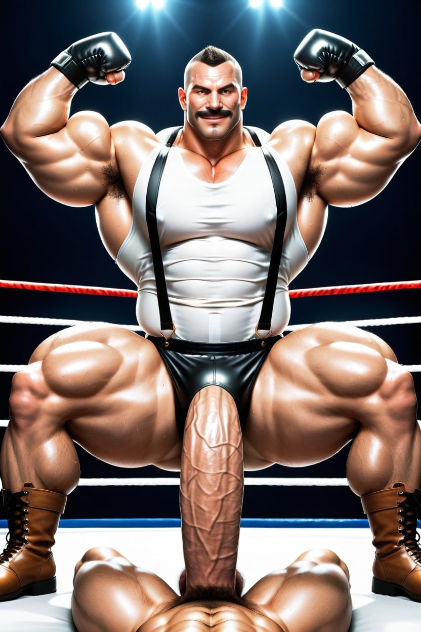 25+, Suspenders, Boxing Gloves Porno IA Gay