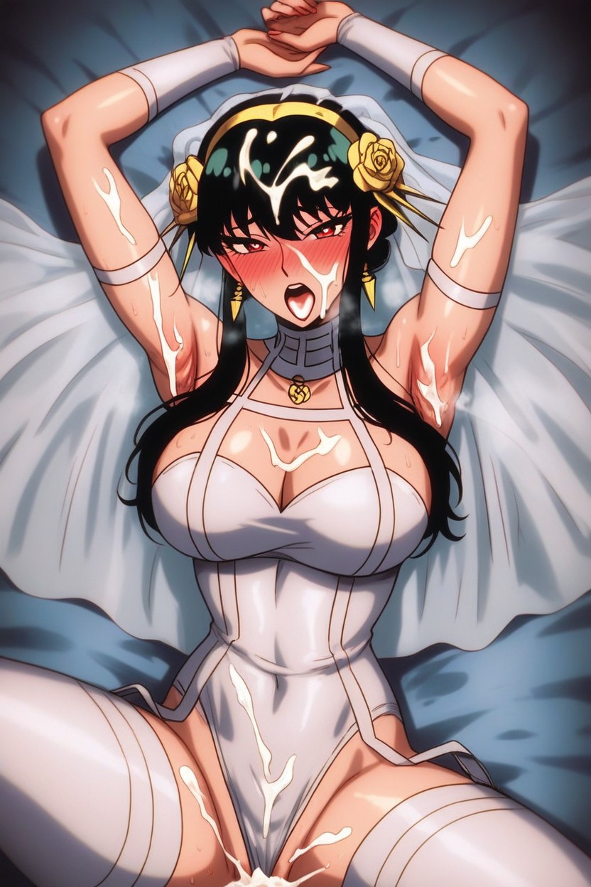 Dynamic Pose, Arms Up, High Definition Hentai AI Porn