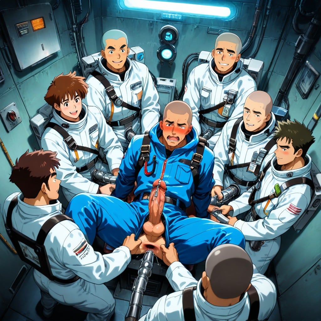 Science-fiction, Wires, Vaisseau Spatial Porno IA Gay