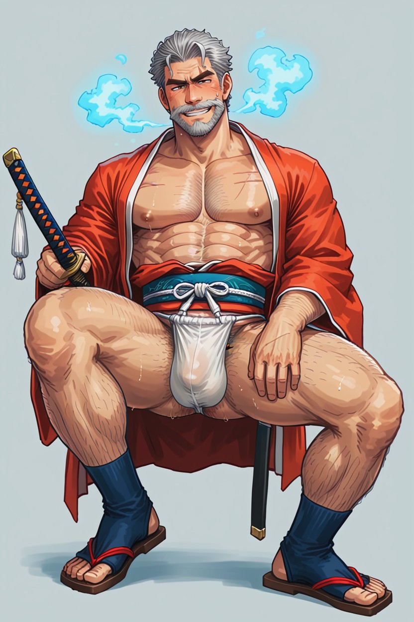 Steam, See Through Fundoshi, Wedgie Porno gay IA