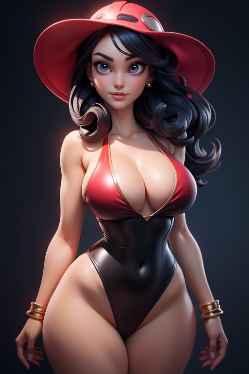 Black Hair, Long Straight Black Hair, 25+ Hentai AI Porn