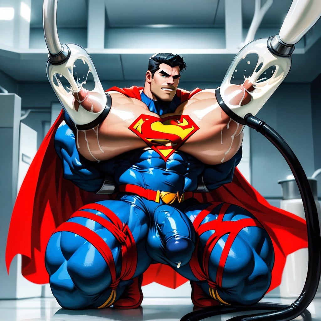 Male Only, Veiny Penis, Superman AI Gay Porn