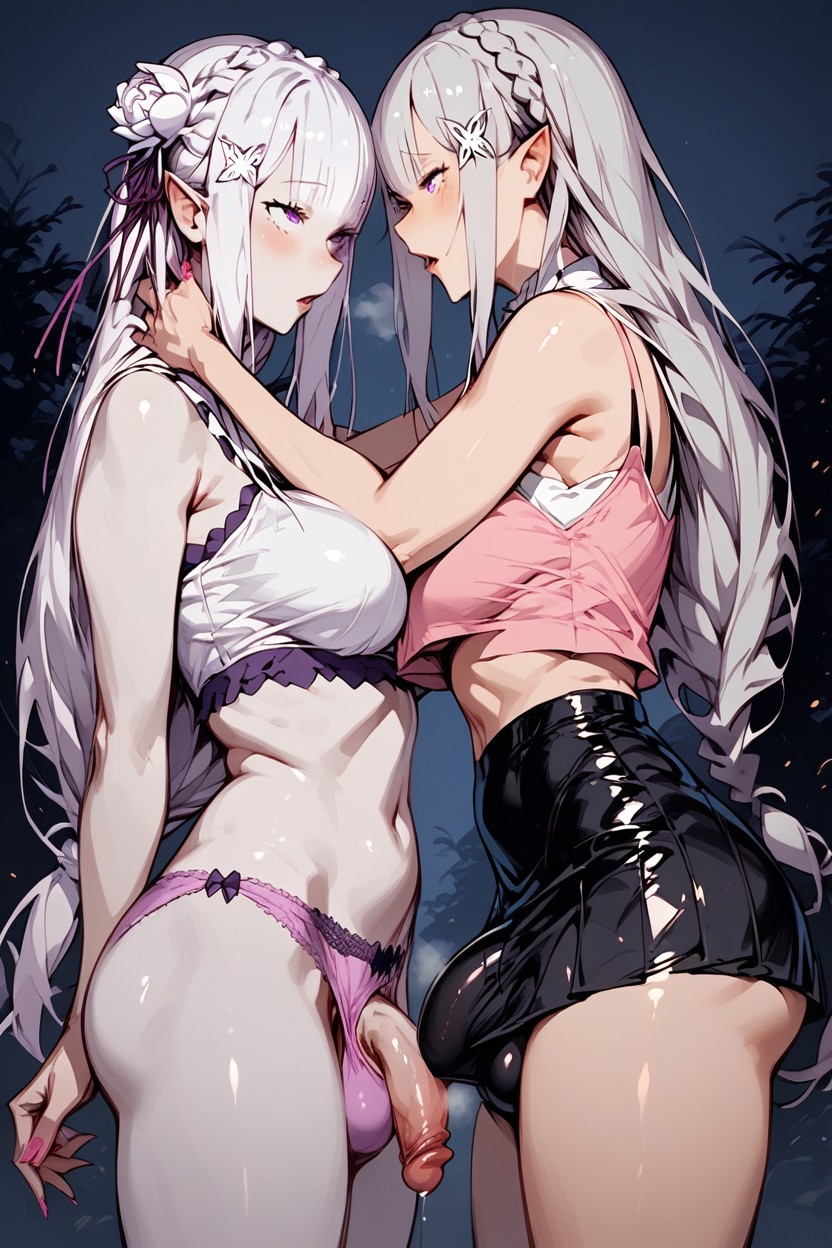 Musk, Purple Eyes, Bulge On Head Hentai AI Porn