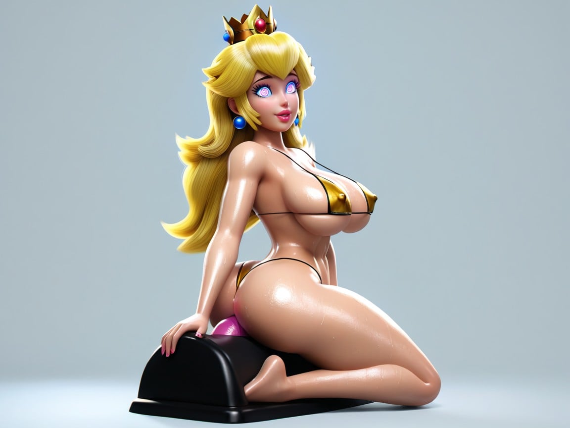 Natural Breast, Navel Exposed, Micro Bikini Hentai AI Porn