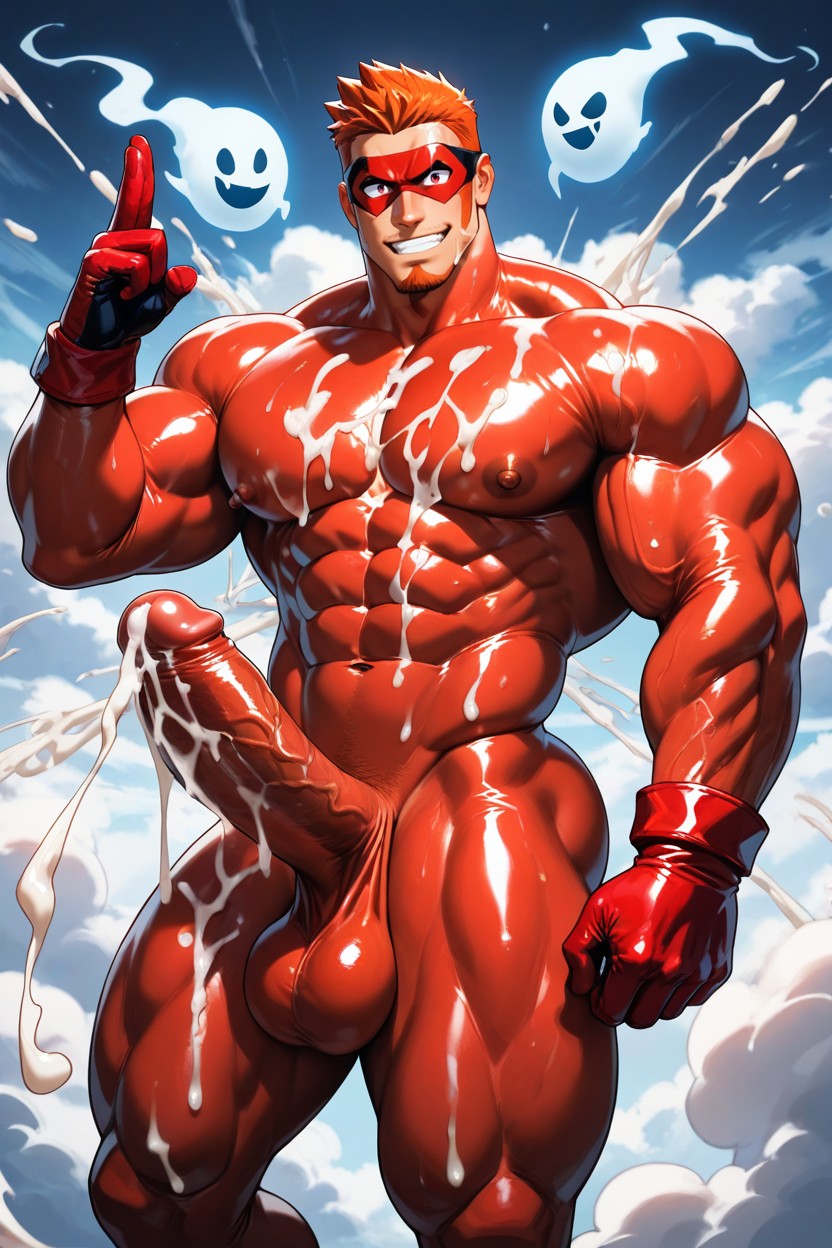 Only Men, Ghost Dicks With Balls Only, Levitating AI Gay Porn