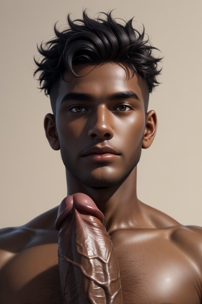 Gigantesque, High Detailed, Confident Porno IA Gay
