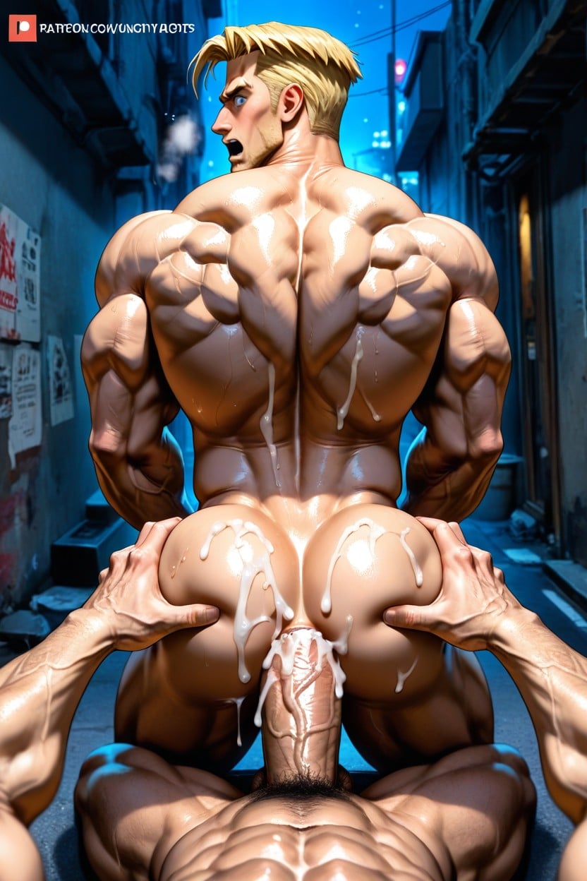 Cum On Ass, Doggy Style Position, Men Only Porno IA Gay