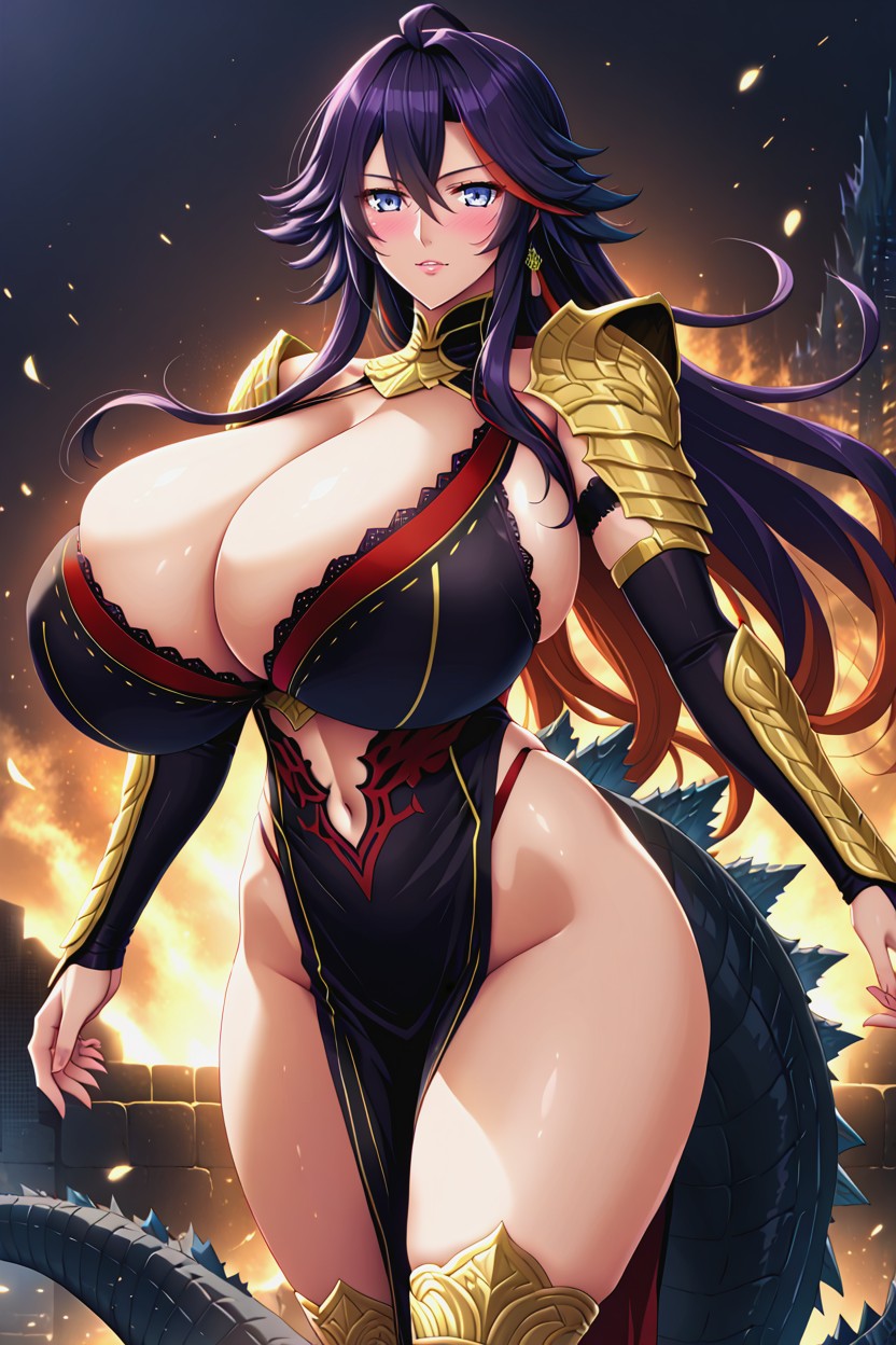 반사광, Hyper Breasts, 갑옷 에보니 AI 야짤
